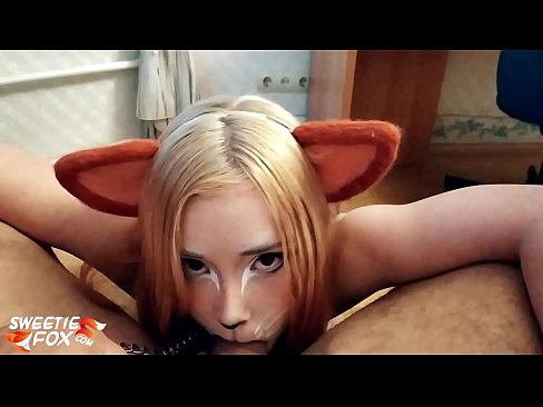 ❤️ Кицунэ заглотить хуй и сперма в рот ❤ Видео ебли на нашем сайте ☑